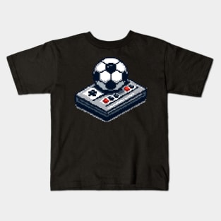 soccer ball - gamer soccer ball Kids T-Shirt